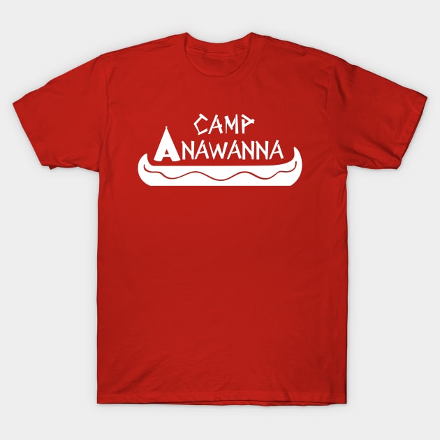 Camp Anawanna (White) T-Shirt by nickmeece